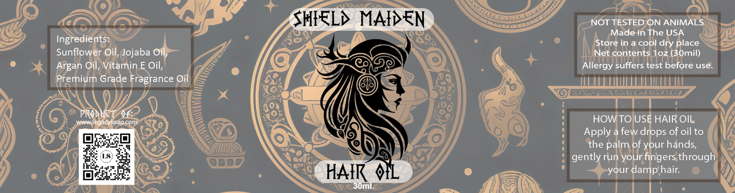 Legacy Hair Oil - Shield Maiden